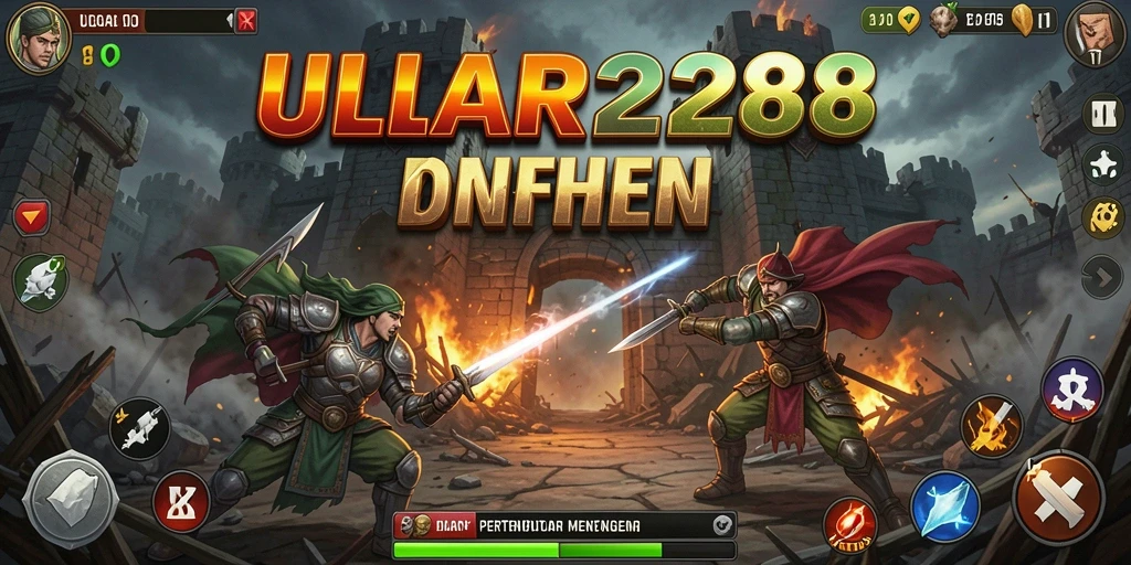 Tampilan gameplay seru di ULAR288 dengan strategi Tower Defense yang mendebarkan.